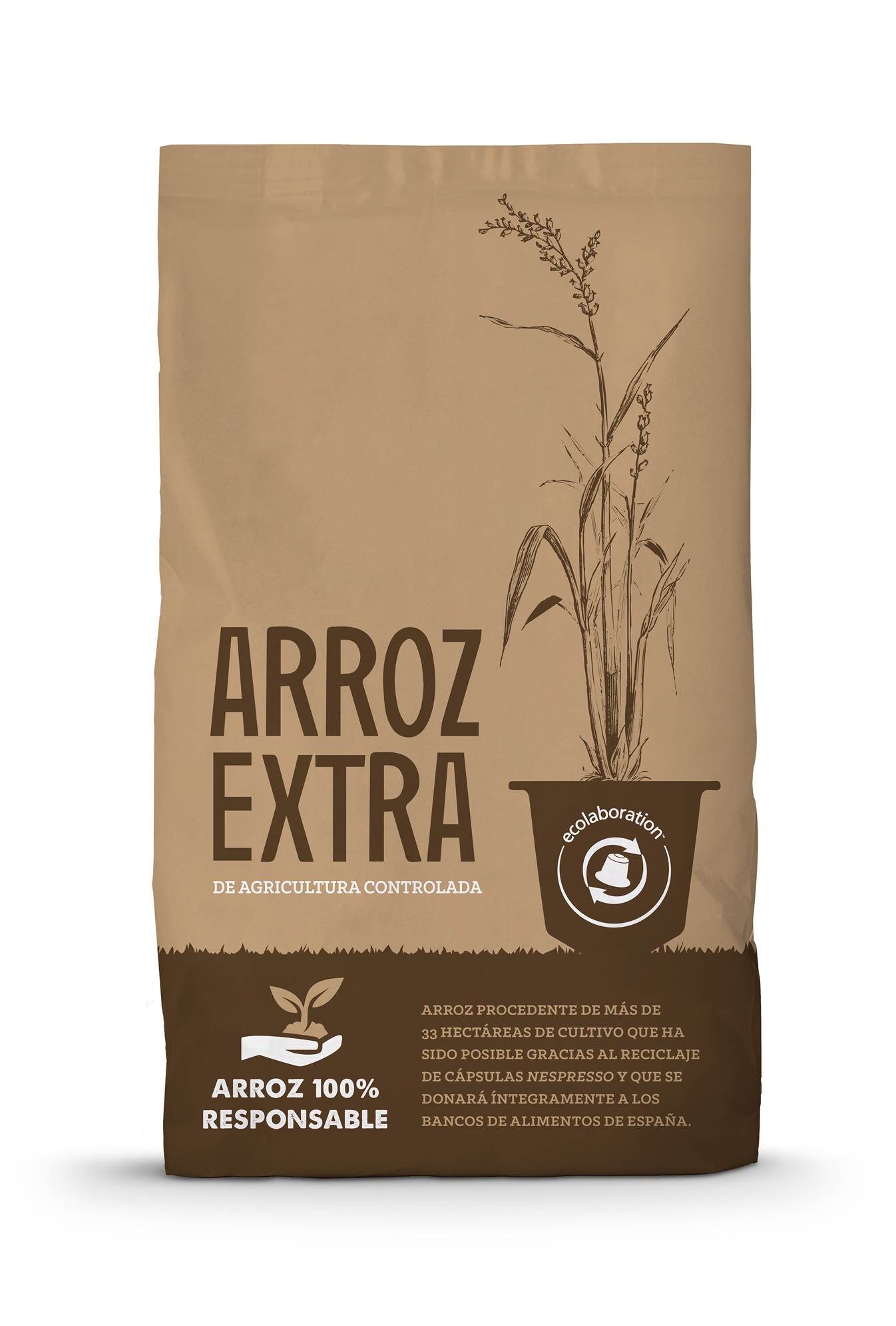 El proyecto de arroz solidario de Nespresso cumple cinco años con una donación de 100 toneladas
